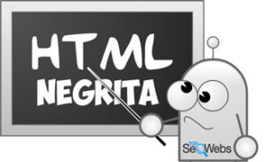 negrita html